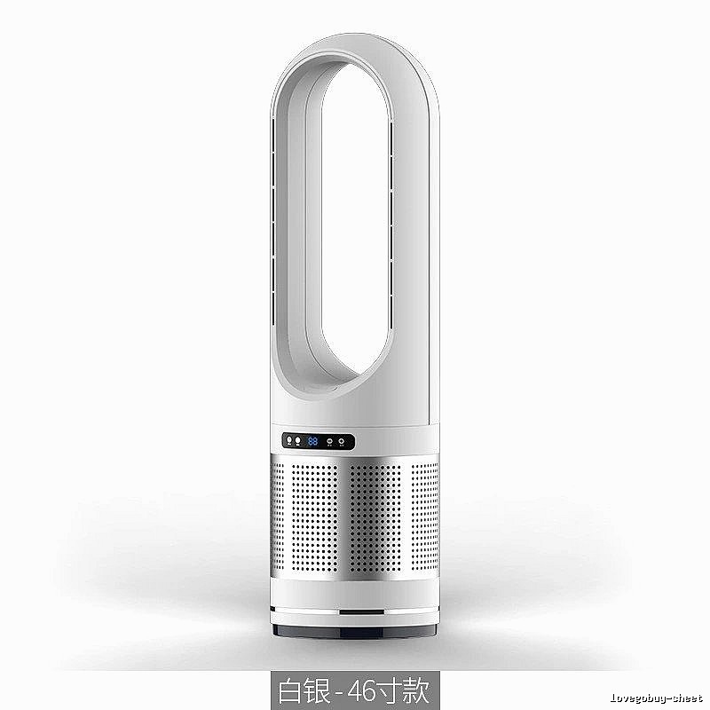46-inch Quiet Bladeless Tower Fan