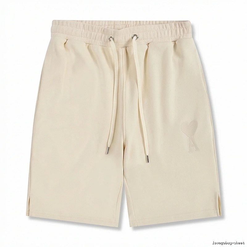 AMI casual style off-white shorts