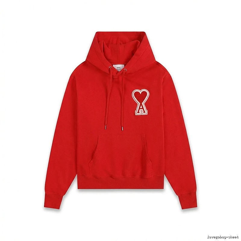 AMI Love Series Red Hoodie