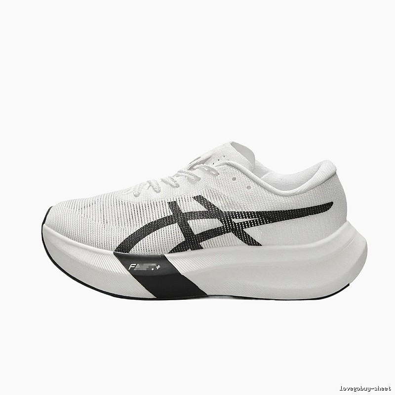 ASICS Speed Style Black and White Running Shoes