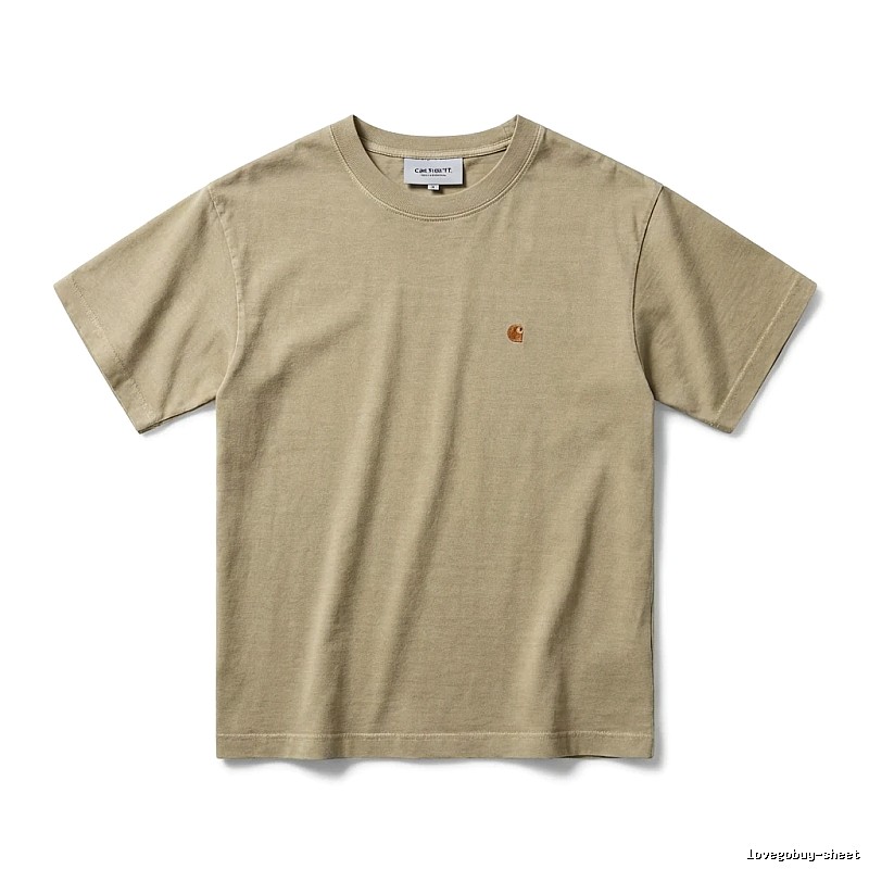Carhartt Basic Simple Style Khaki T-shirt