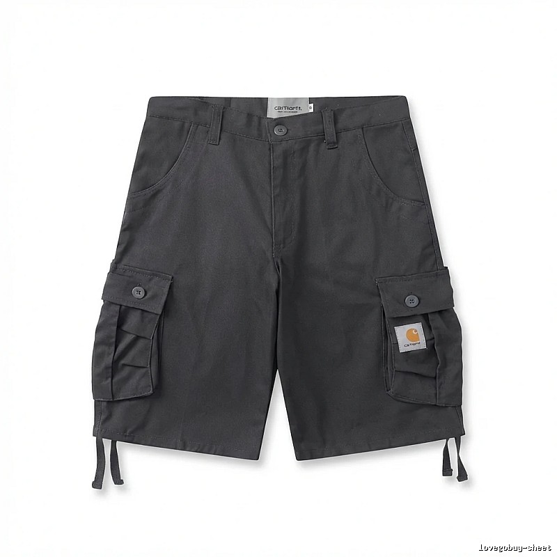Carhartt workwear style dark grey shorts