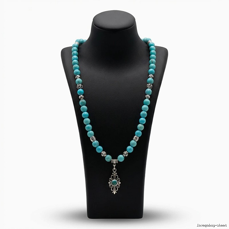 Chrome Hearts Turquoise Vintage Necklace
