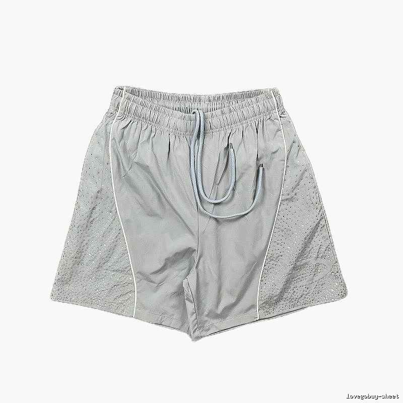 Corteiz Breathable Street Style Grey Sports Shorts