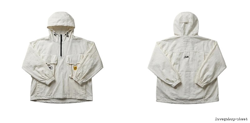 Corteiz Workwear Style White Jacket