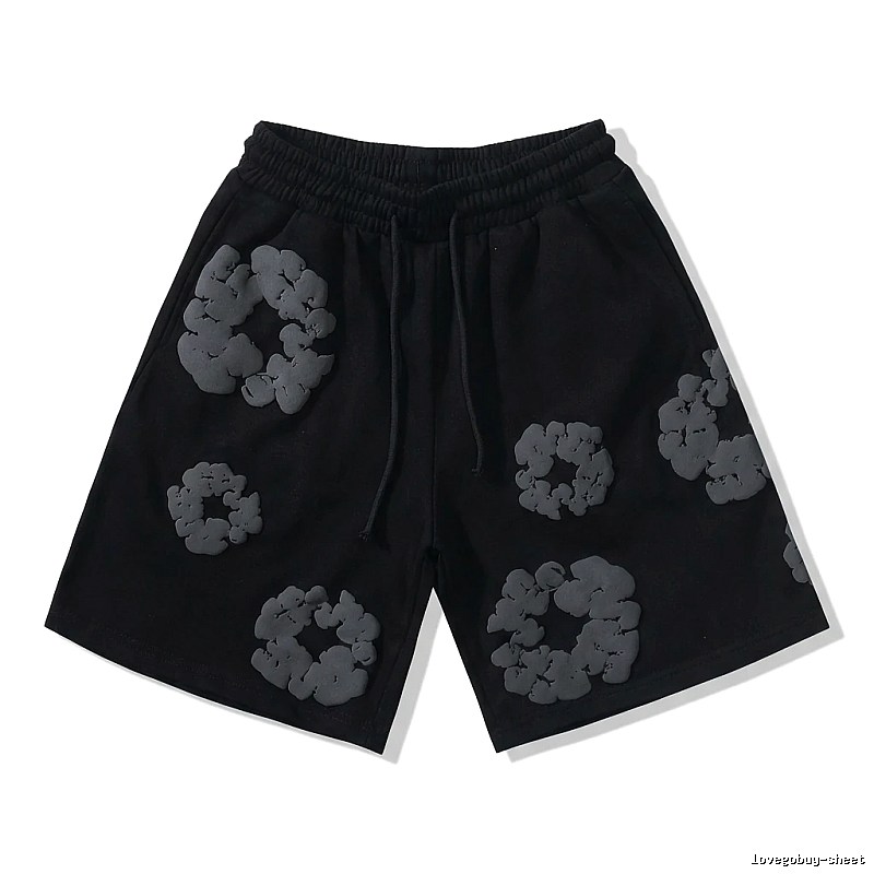 DENIM TEARS Floral Casual Shorts