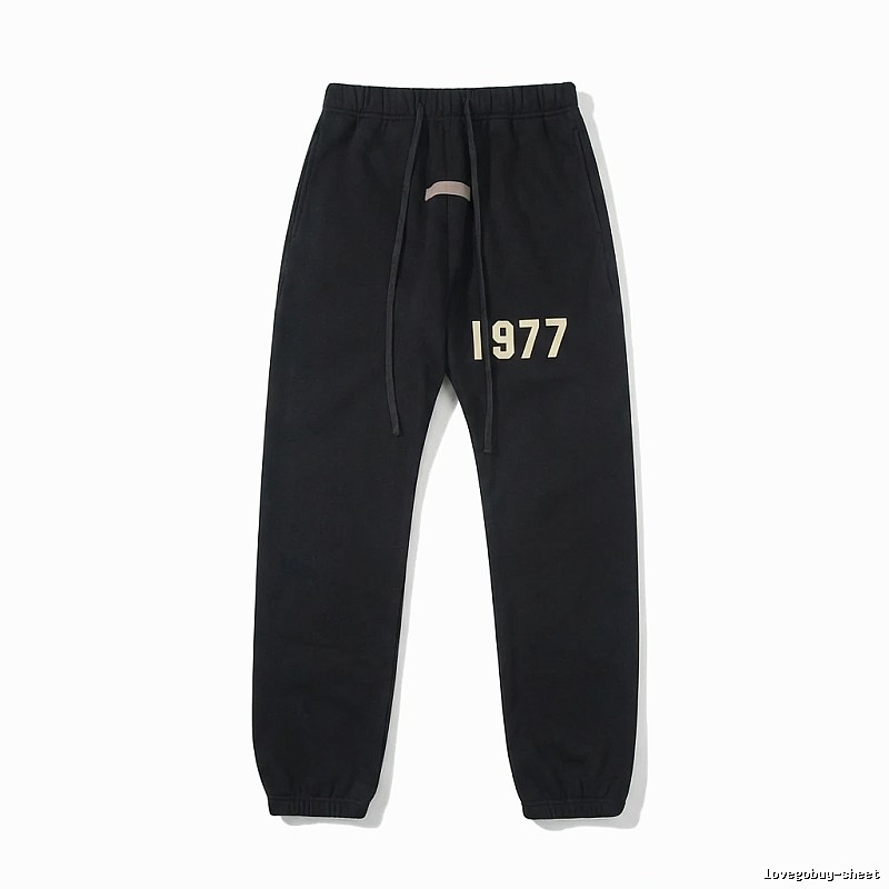 ESSENTIALS 1977 Wind Black Sweatpants