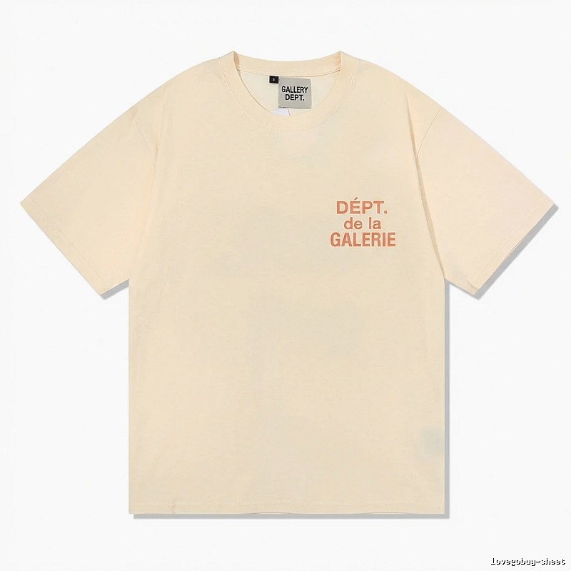 Gallery Dept minimalist style beige T-shirt