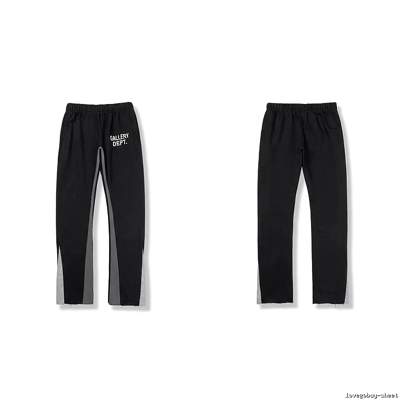 Gallery Dept. Patchwork Style Black Trousers