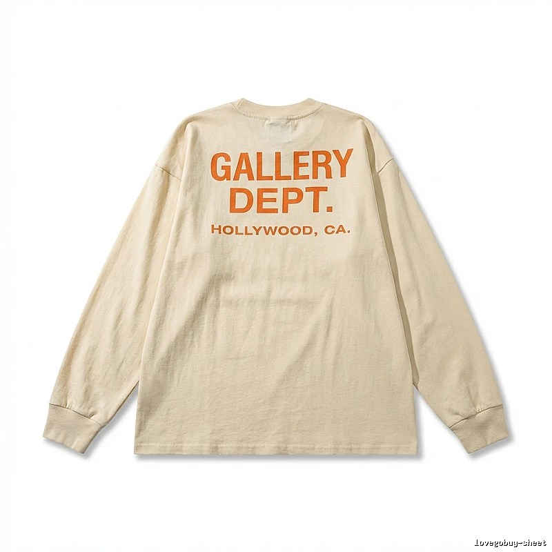 Gallery Dept retro-style beige long-sleeve