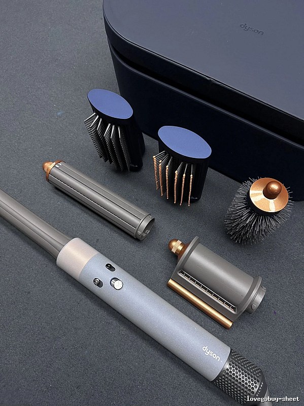 Hair Styler by Dyson with White Multi-attachment Styling Tool Set