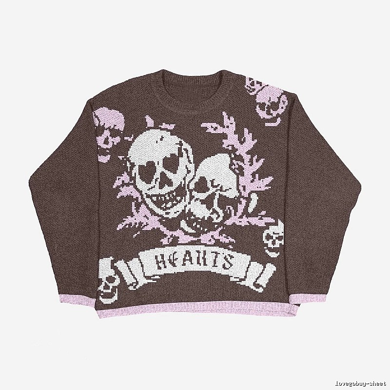 Lightweight Anime graphic sweater Black Knit Top for Trend Styling