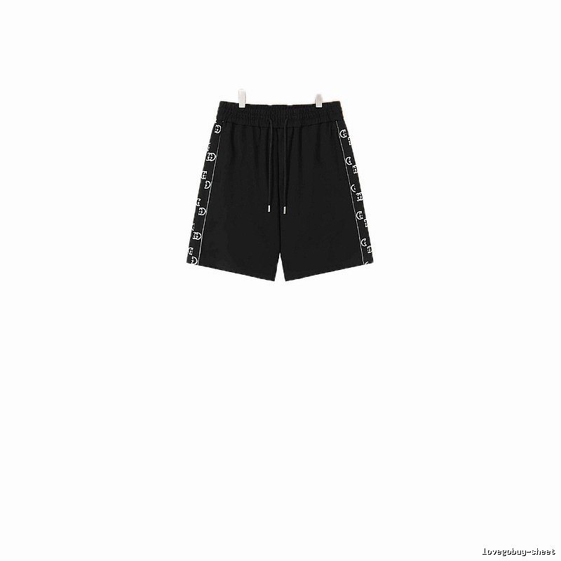 Louis Vuitton casual style black shorts