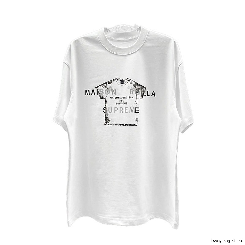 Maison Margiela Co-branded Street Style White T-shirt