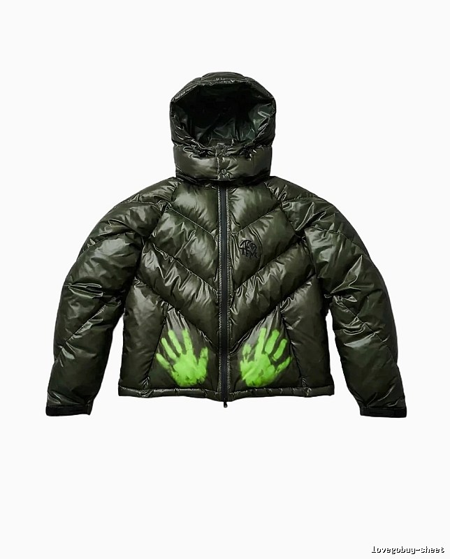 Mertra trendy brand luminous green down jacket