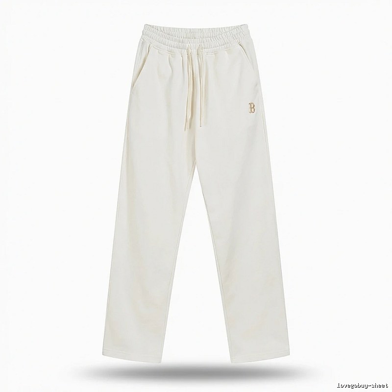MLB casual style white sweatpants