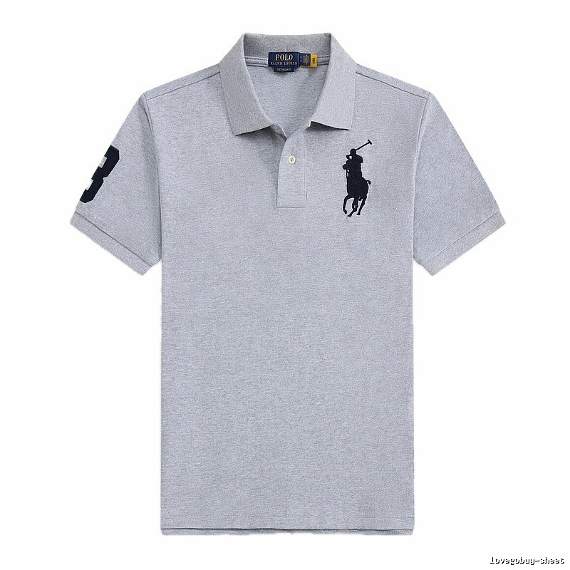 Ralph Lauren Polo Classic Grey Short Sleeve