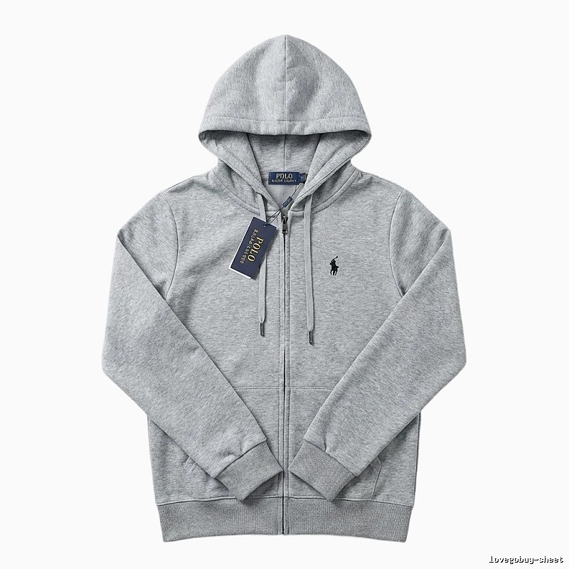Ralph Lauren POLO series grey hoodie