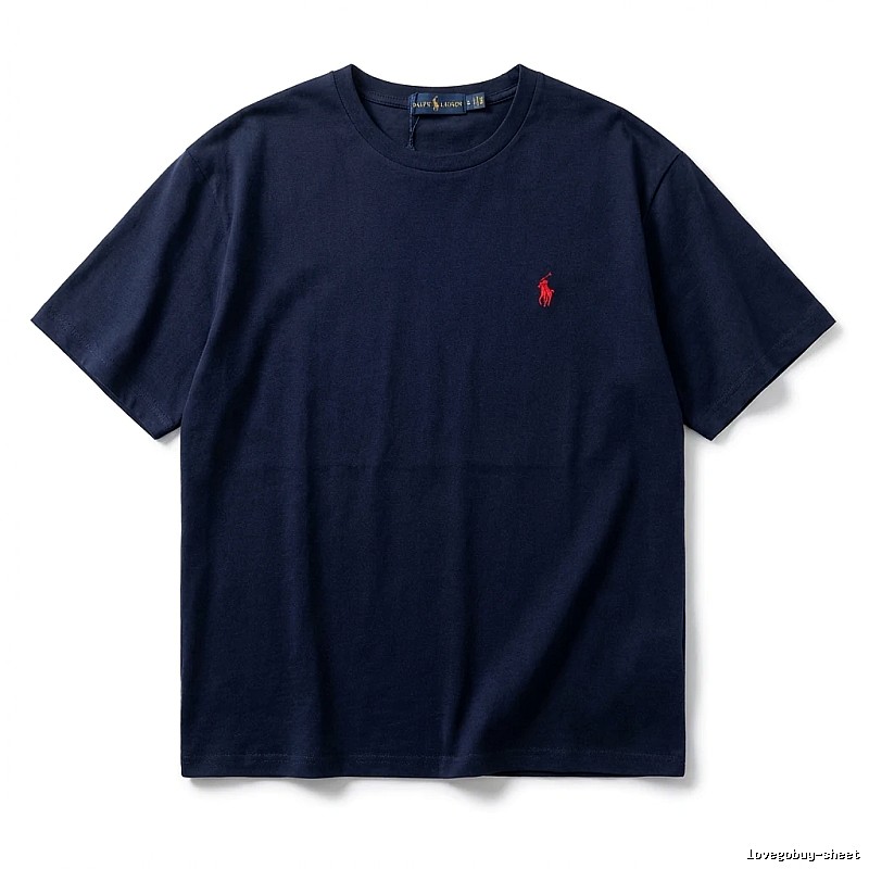 Ralph Lauren's classic and simple style black T-shirt