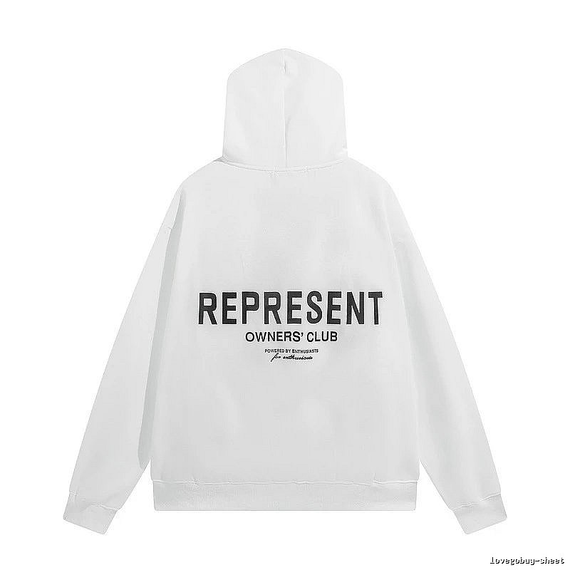 Represent Casual Owners Club hoodie Navy Large Represent for Streetwear Looks