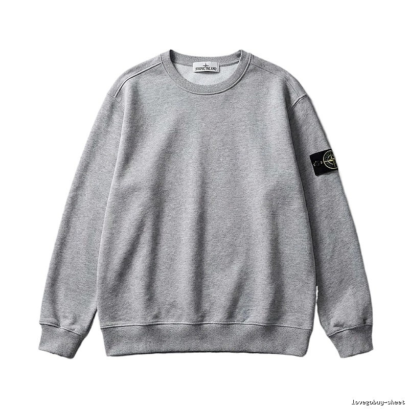 Stone Island basic grey sweatshirt