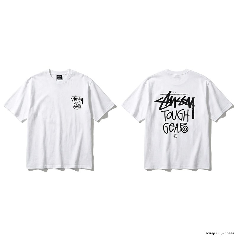 Stussy Graffiti Style White T-shirt