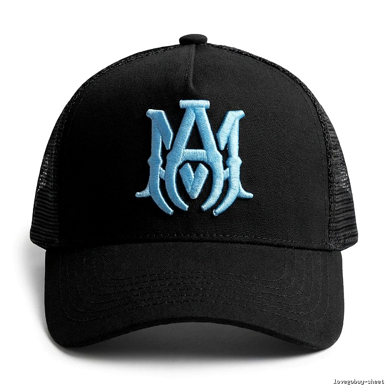 The classic black baseball cap of AMIRI.
