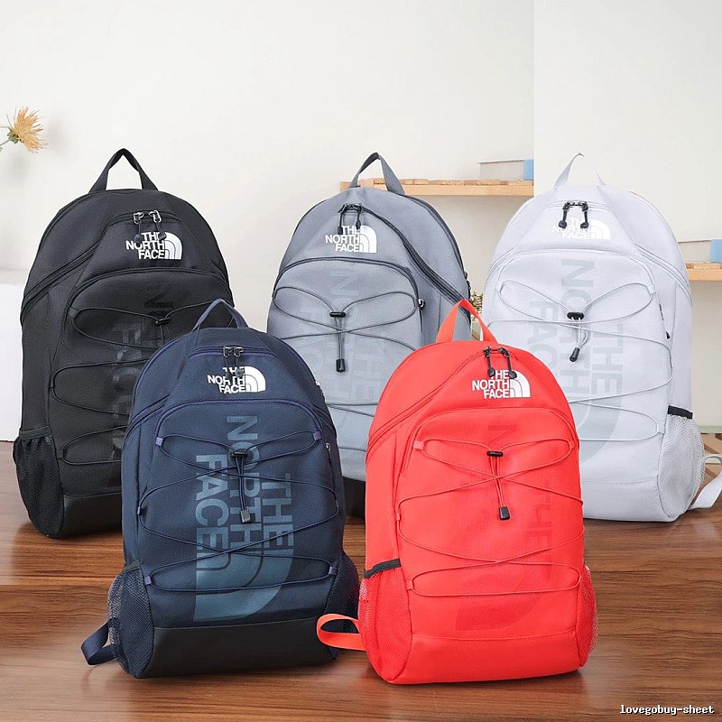 The North Face Backpack with Multi-color Backpack Set for Streetwear Looks